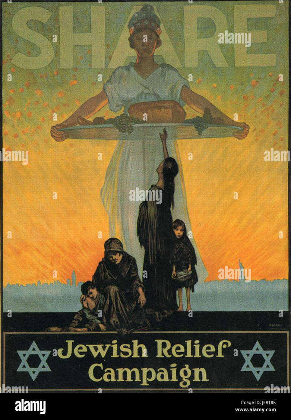 Condividi - ebraica campagna di sfiato Foto Stock