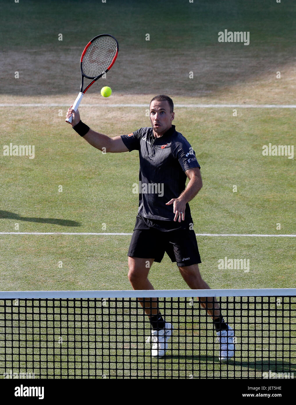 Brasiliano giocatore di tennis Bruno Soares durante le doppie finali presso la Queen's Club presso il Aegon Championships di Londra 2017 Foto Stock