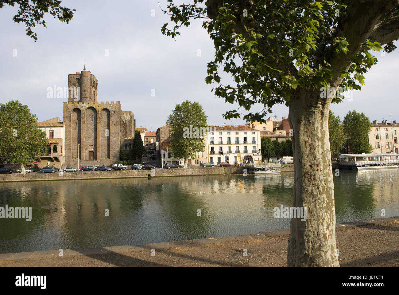 France, Languedoc-Roussillon, dipartimento Herault, Agde, cattedrale Saint-Etienne Foto Stock