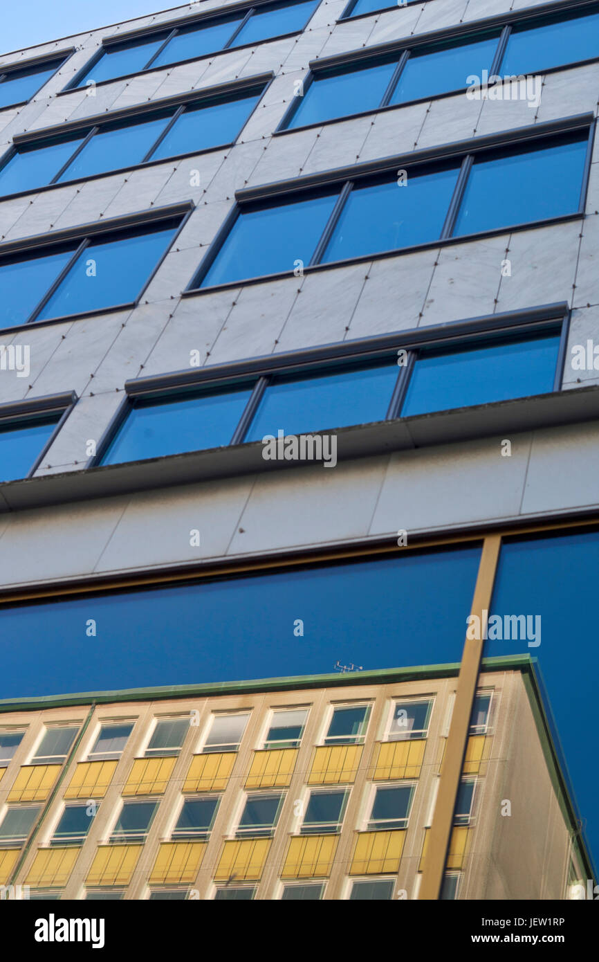 Edifici moderni a Malmo, Svezia. Foto Stock