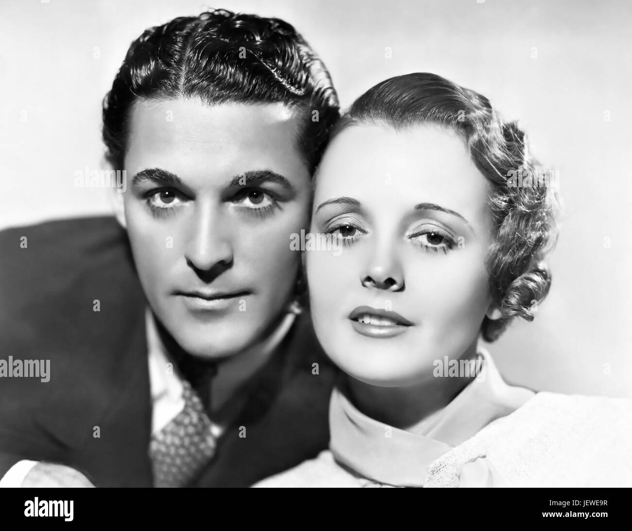 Signora dal nulla 1936 Columbia film con Maria Astor e Charles Quigley Foto Stock