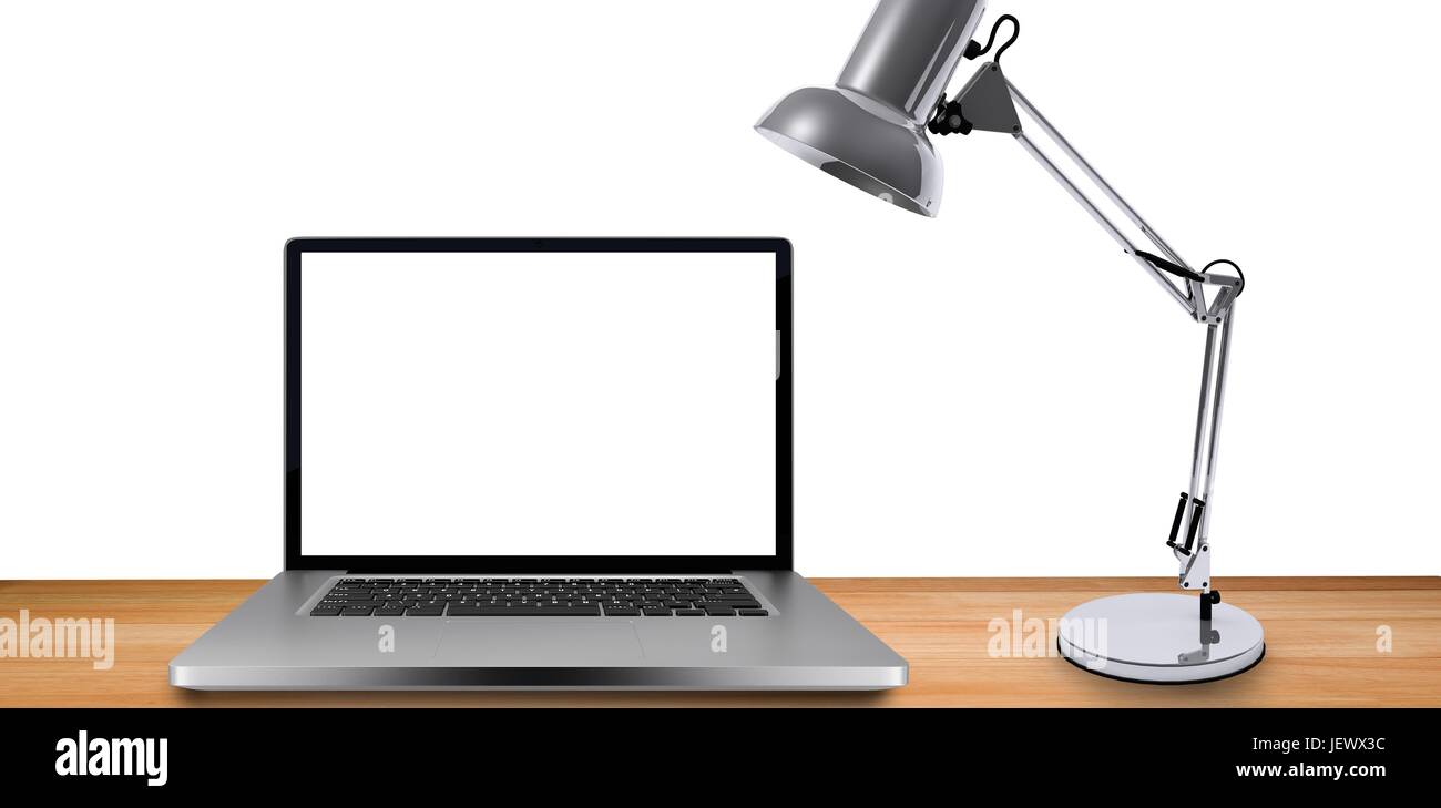 Immagine composita della scrivania virtuale Foto Stock