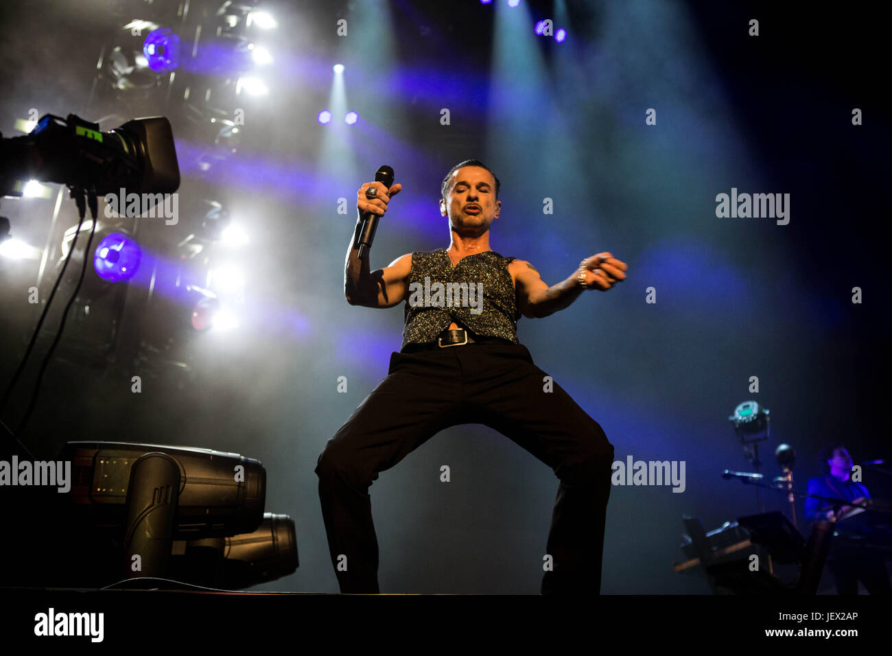 Milano, Italia 27 giugno depeche mode live presso lo stadio San Siro di Milano © roberto finizio / alamy live news Foto Stock