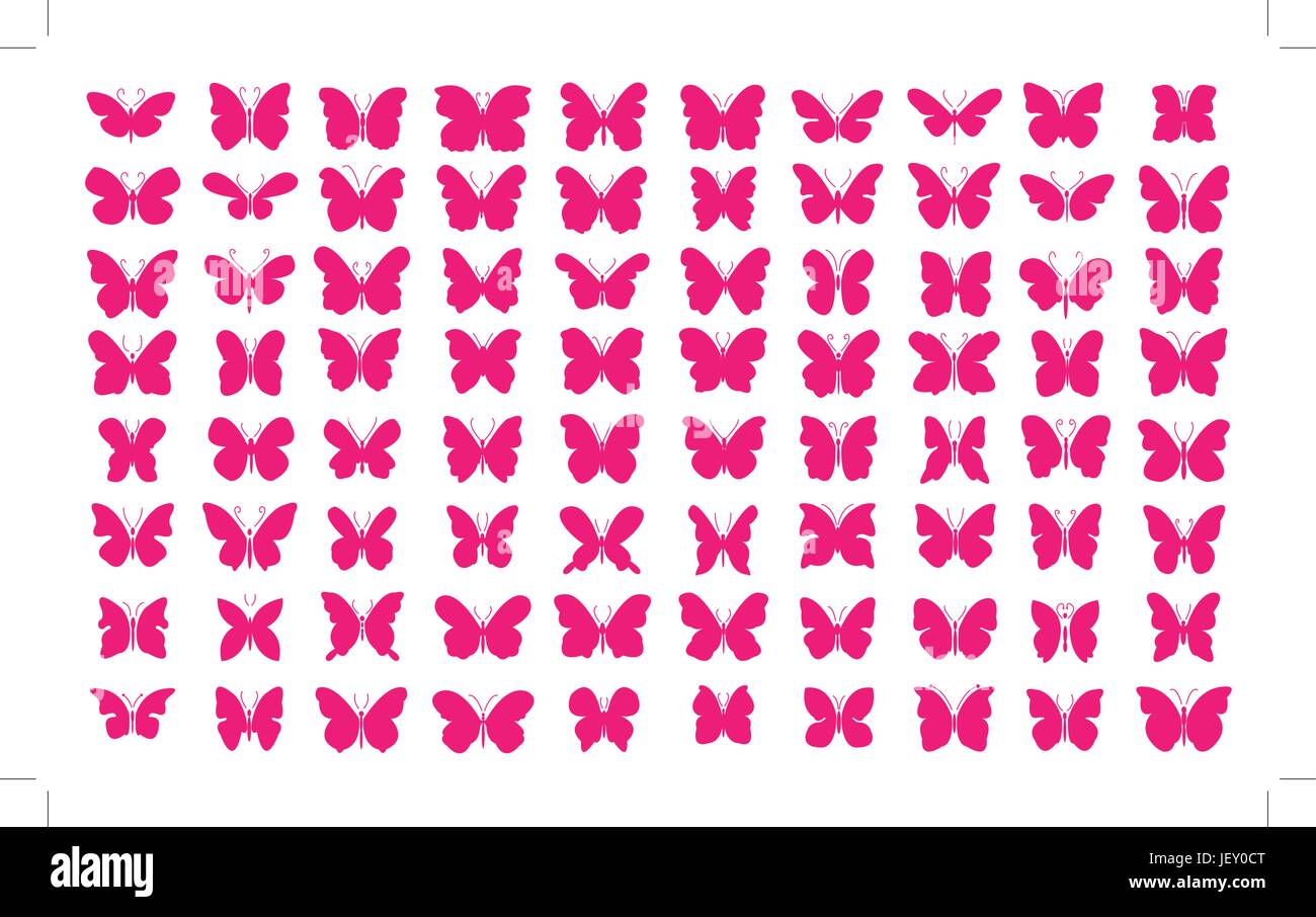 Bella, beauteously, Nizza, brochure, arte, grafica, butterfly, nero, Illustrazione Vettoriale