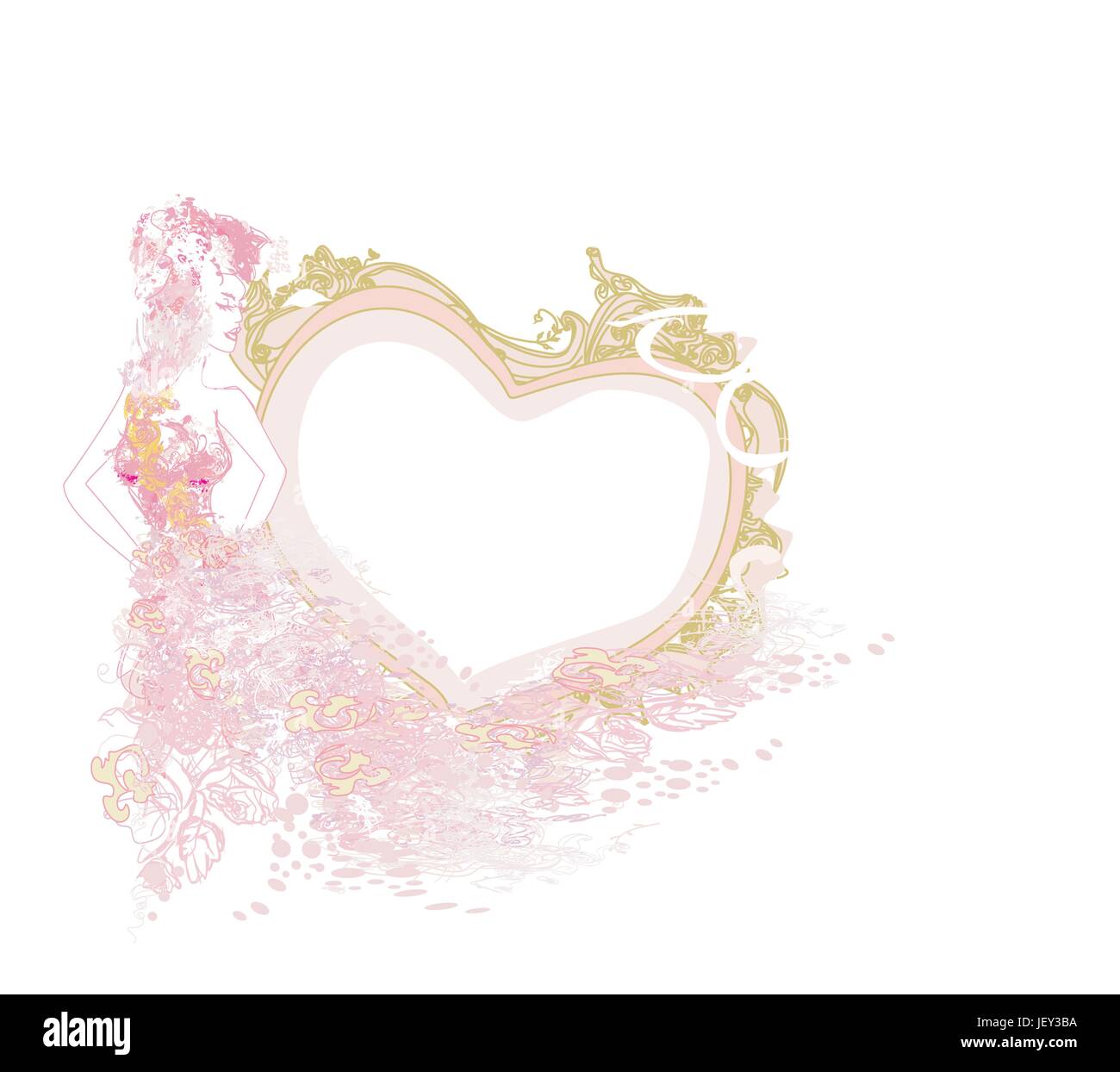 Donna Bella, beauteously, Nizza, chiesa, moda, Wedding, matrimonio, Illustrazione Vettoriale