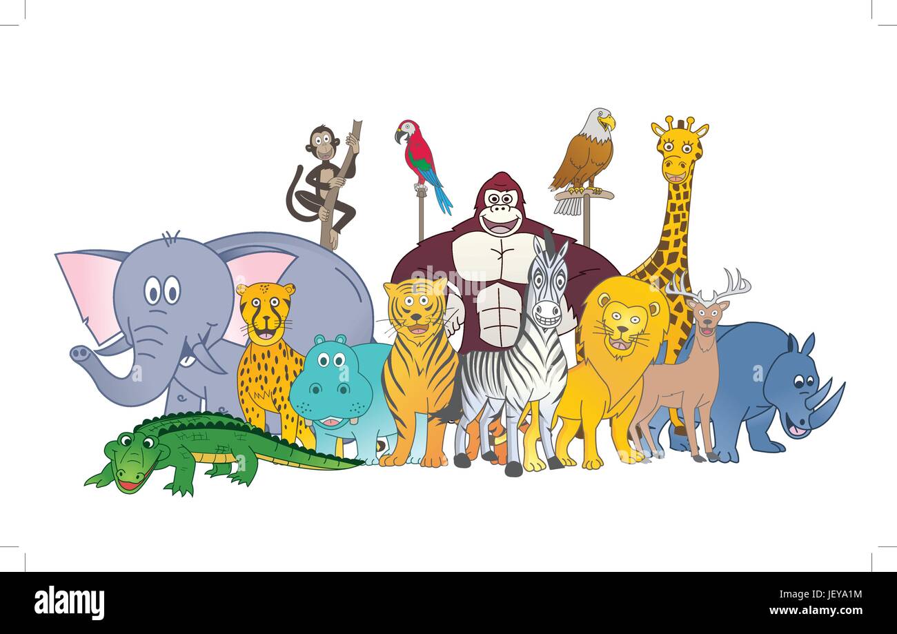 Viaggi, gioco, torneo, riprodurre, riproduzione, gioca, giocato, isolato, animale, Illustrazione Vettoriale