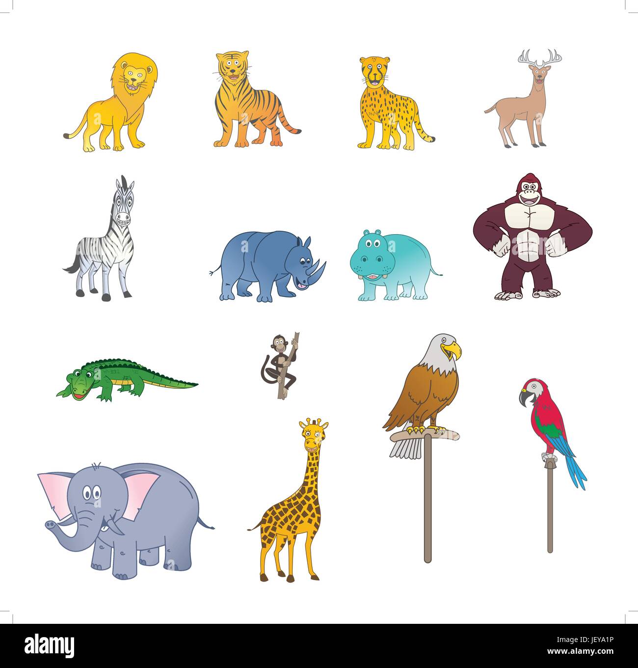 Viaggi, gioco, torneo, riprodurre, riproduzione, gioca, giocato, isolato, animale, Illustrazione Vettoriale