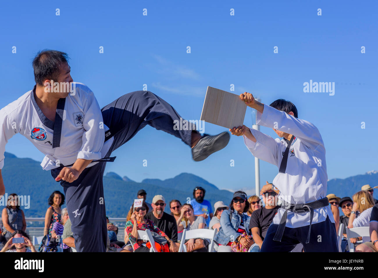 Breaking martial arts immagini e fotografie stock ad alta risoluzione -  Alamy