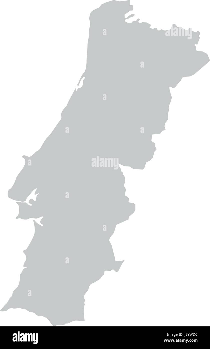 Portuguesa karte Illustrazione Vettoriale