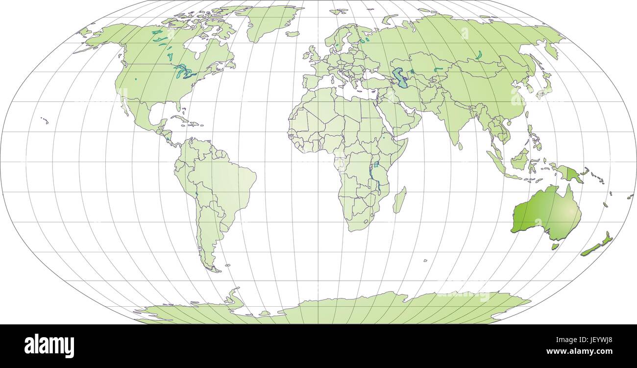Scheda, Atlas, mappa del mondo, mappa, Australia, scheda Outline, Globe, pianeta, Illustrazione Vettoriale