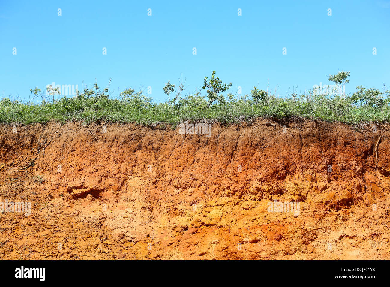 Strati di terra Foto Stock