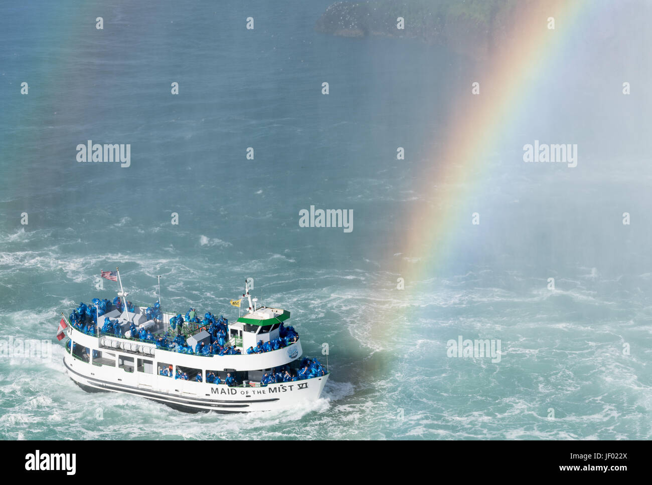 Cascate Ferro di Cavallo Canadesi a Niagara Foto Stock