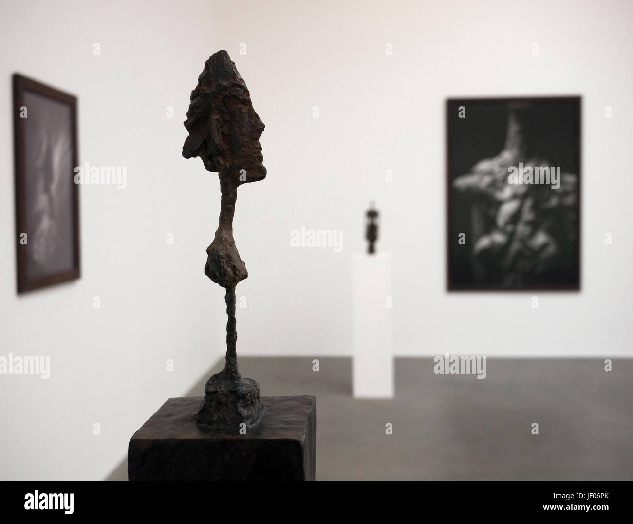 Alberto Giacometti exhibition Gagosian Gallery Foto Stock
