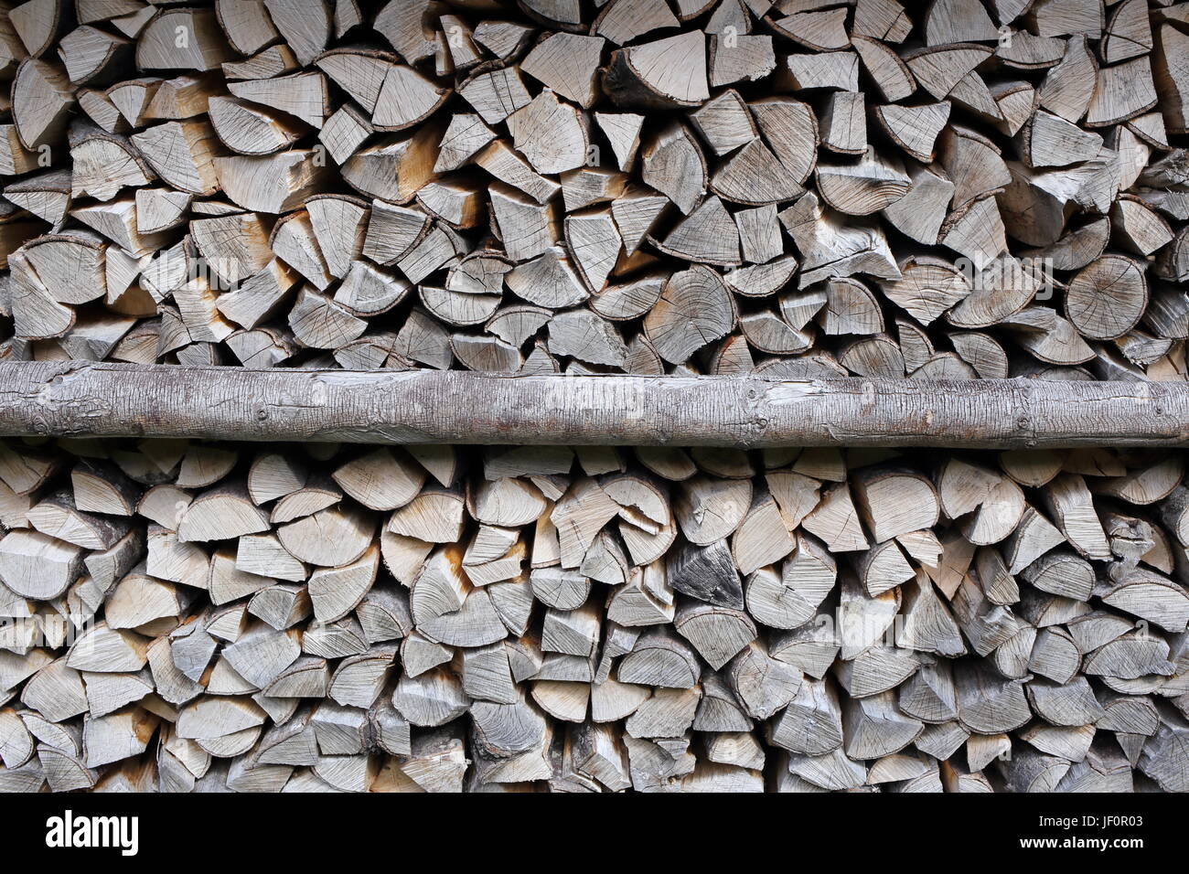 legno del fuoco Foto Stock
