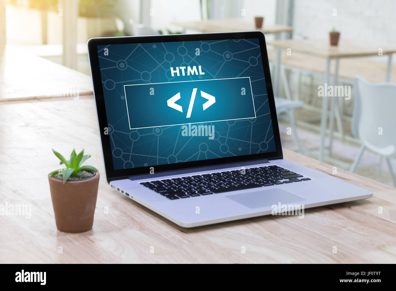 PHP sviluppatore HTML Codice Web design lavoro programmatore in un software di programmazione per lo sviluppo del cyberspazio di codifica Foto Stock