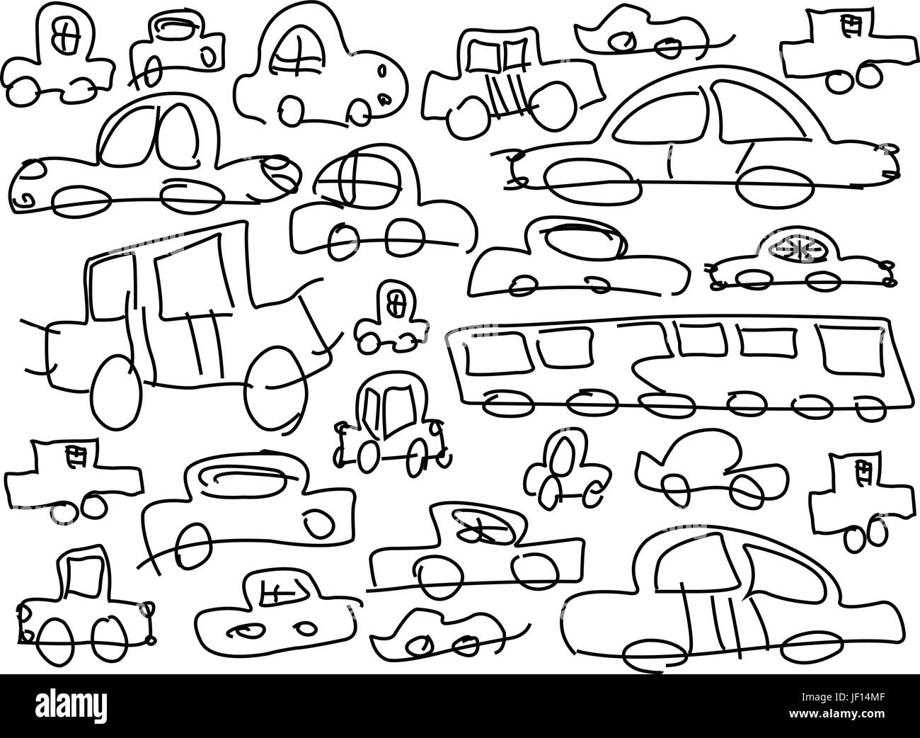 Fumetto, grafica, tecnico, traffico, trasporto, nero, swarthy, jetblack, Illustrazione Vettoriale