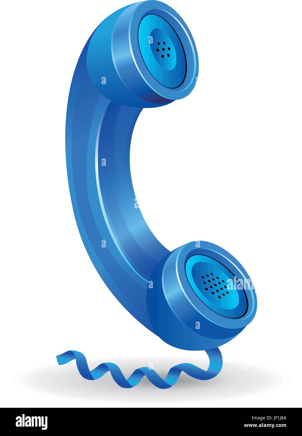 Telefono, telefono, isolata, rapporti aziendali, trattare, transazione commerciale, Illustrazione Vettoriale