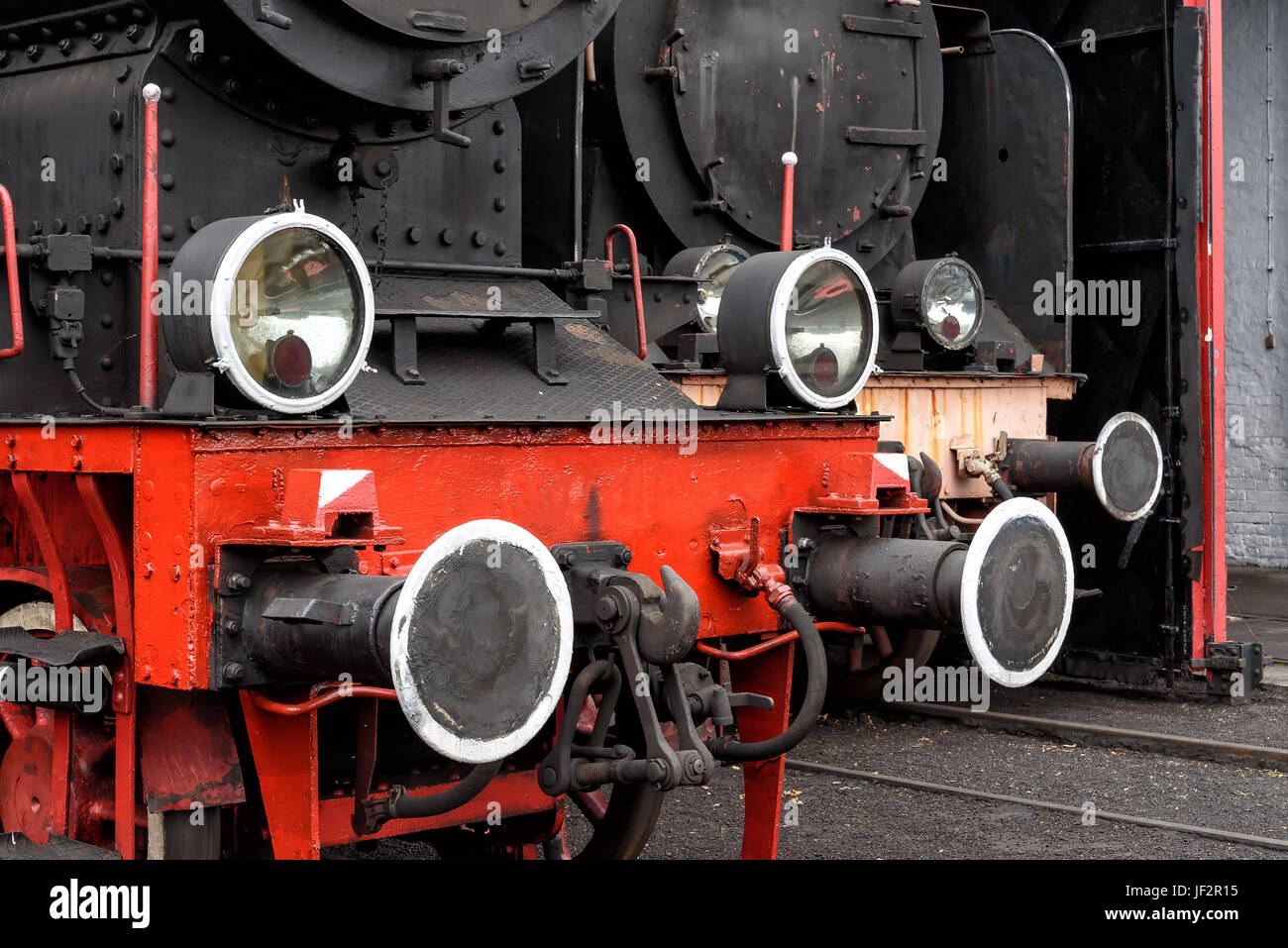 Locomotive a vapore Foto Stock