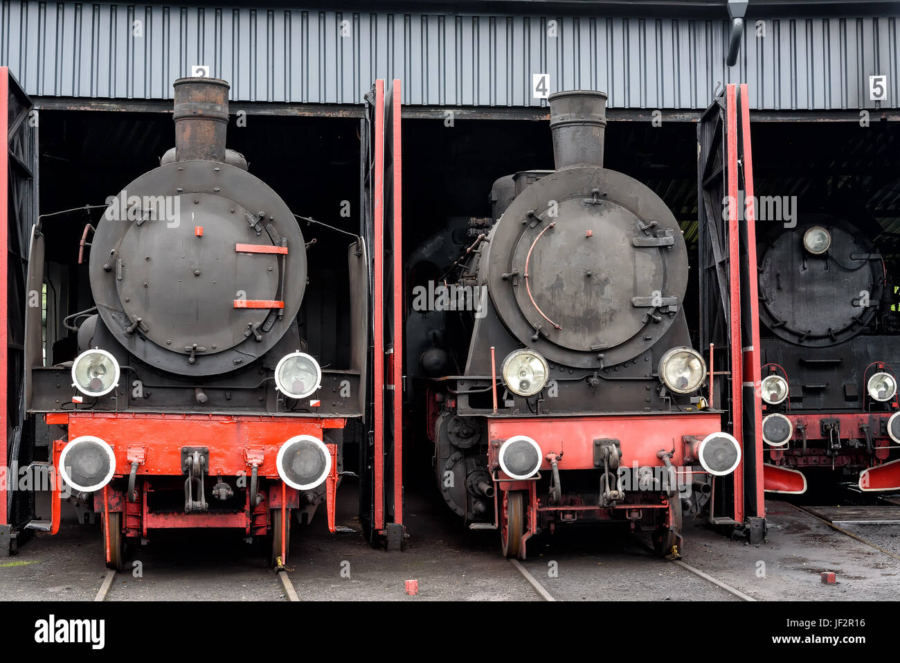 Locomotive a vapore Foto Stock