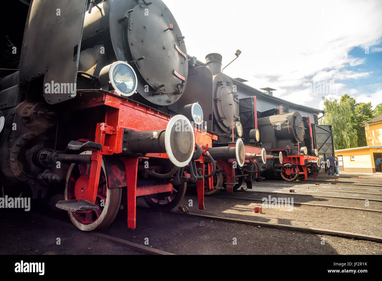 Locomotive a vapore Foto Stock