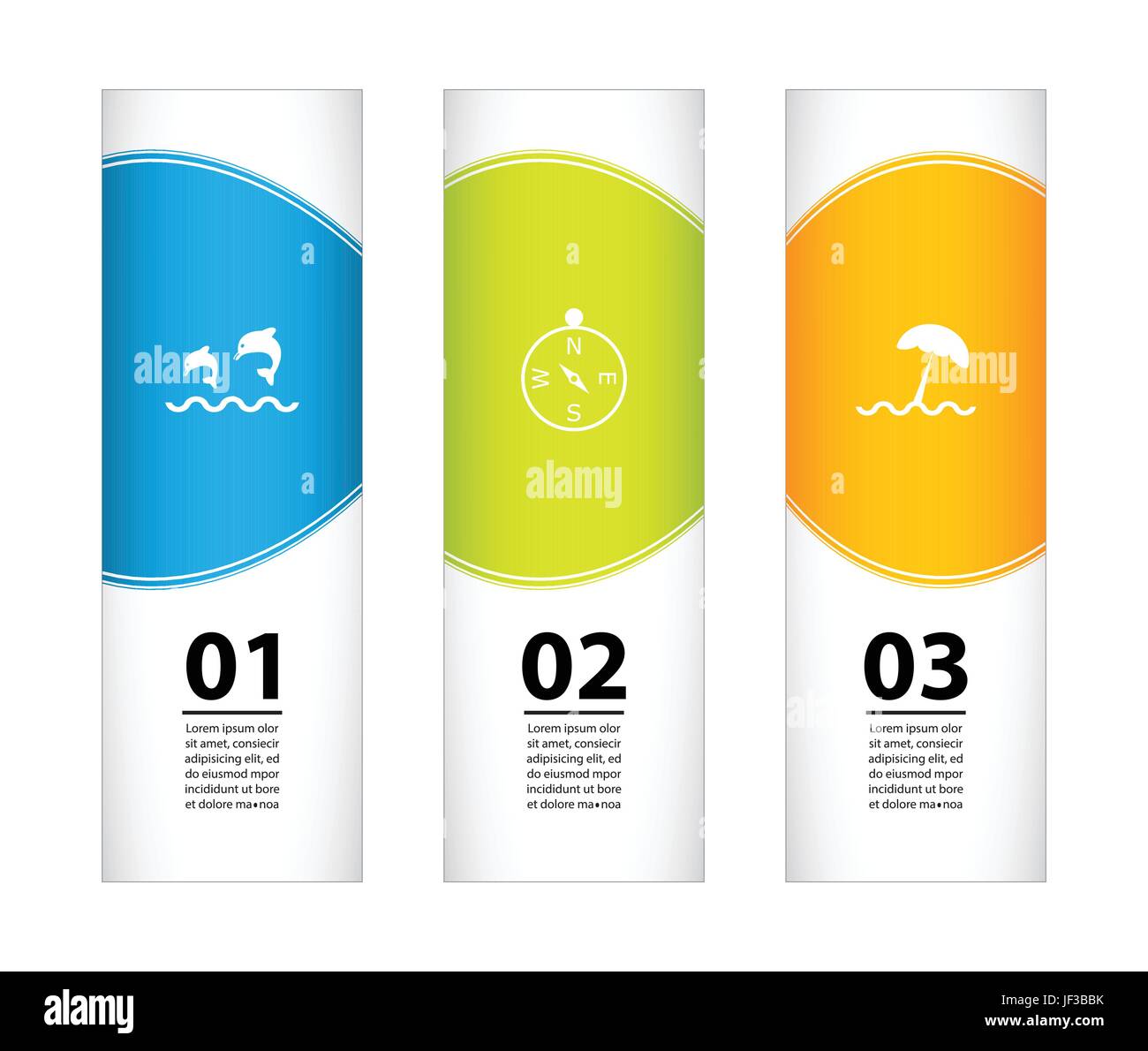 Speciale vacanze banner, tourist flyer design Illustrazione Vettoriale