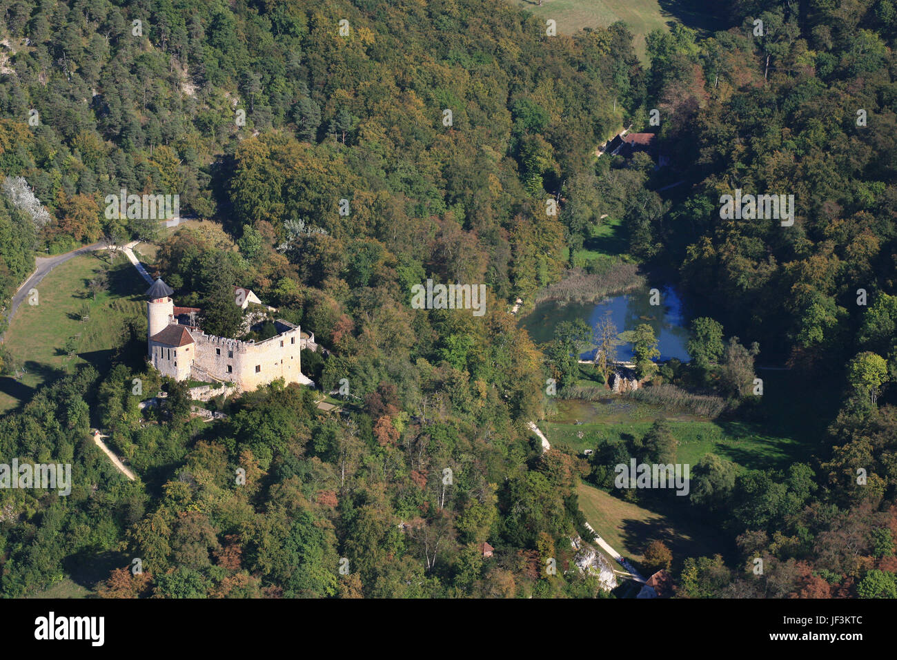 Arlesheim, Svizzera, Castello Birseck Foto Stock