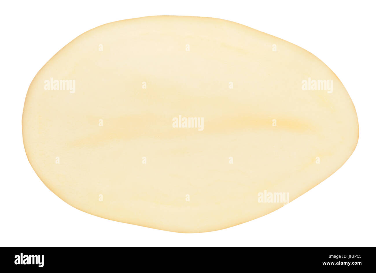 Le patate a fette isolato Foto Stock Le patate a fette isolato Foto Stock