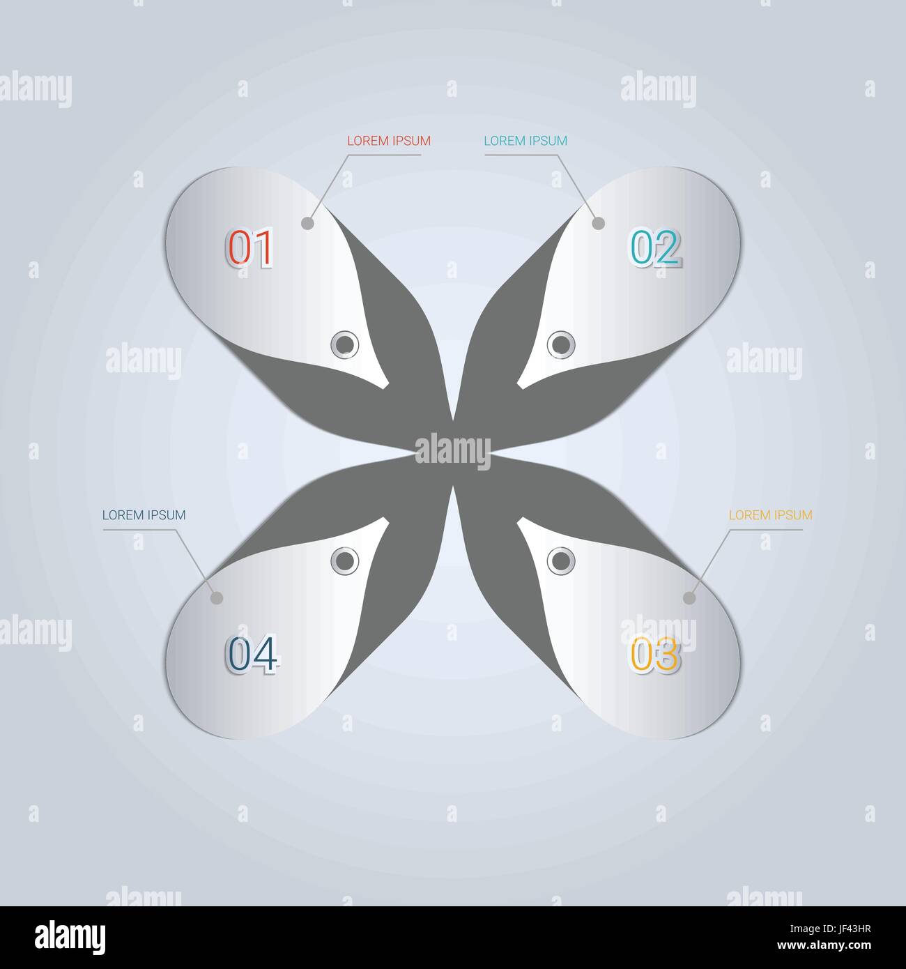 Opzioni per i numeri Illustrazione Vettoriale