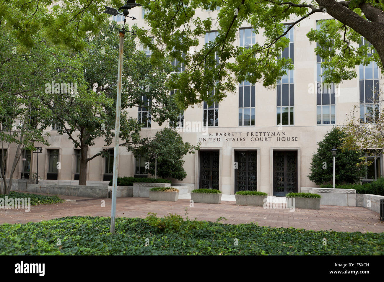 E Barrett Prettyman noi Courthouse edificio (Stati Uniti Court House, il Tribunale federale, Tribunale federale, Tribunale Federale edificio) - Washington DC, Stati Uniti d'America Foto Stock