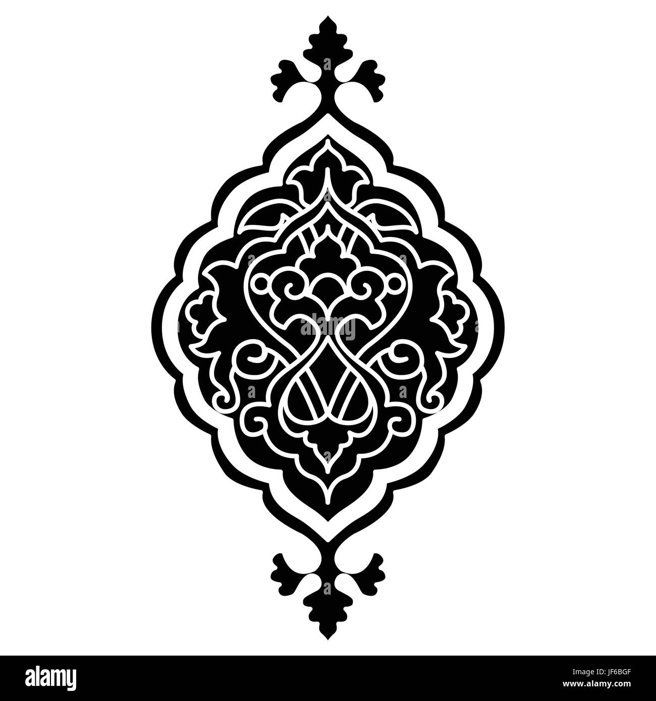 Ornamento, decorativi, pattern, orientale, arte, design, bello, beauteously, Illustrazione Vettoriale