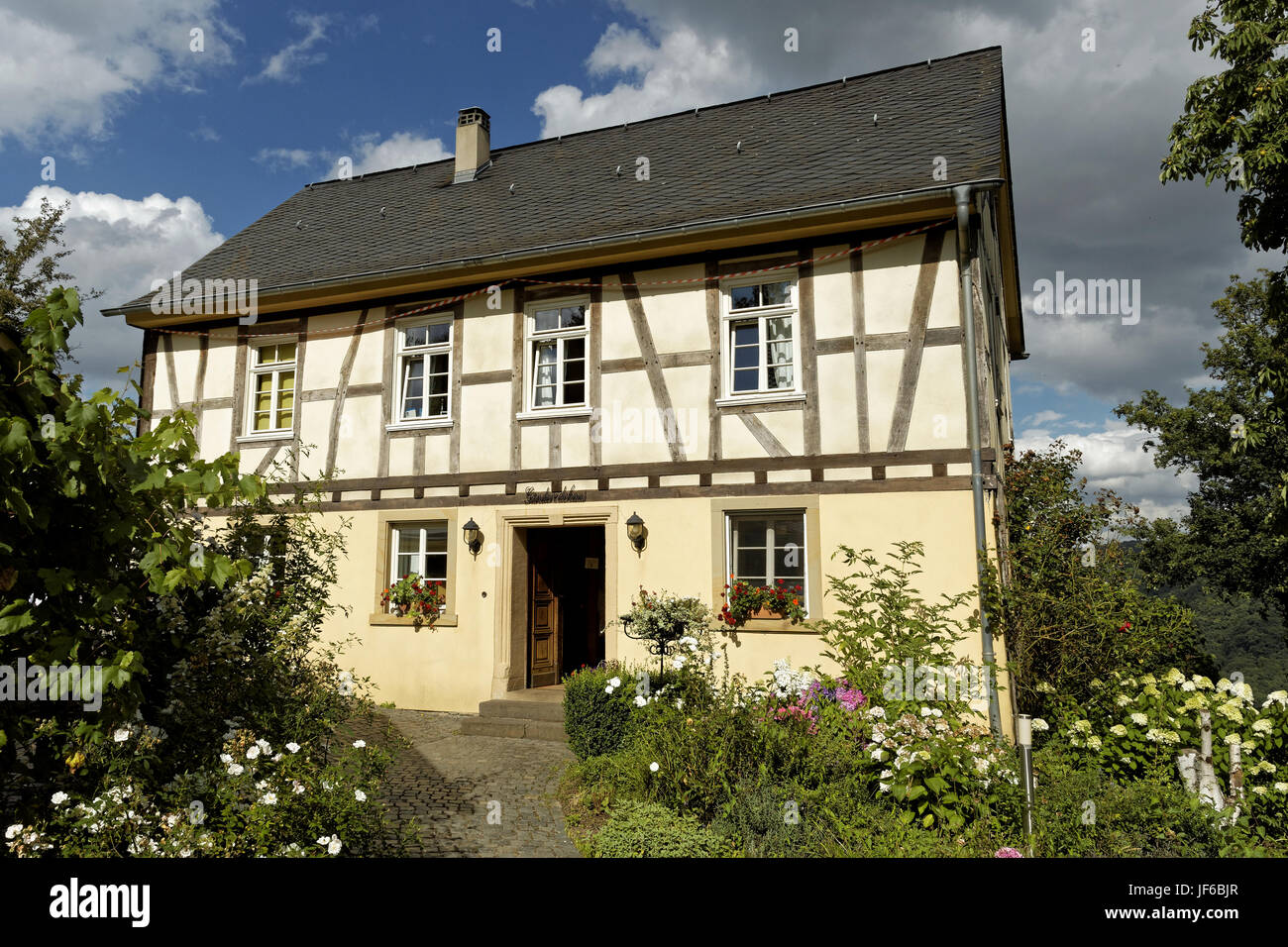 Guenderode-house, Oberwesel Foto Stock
