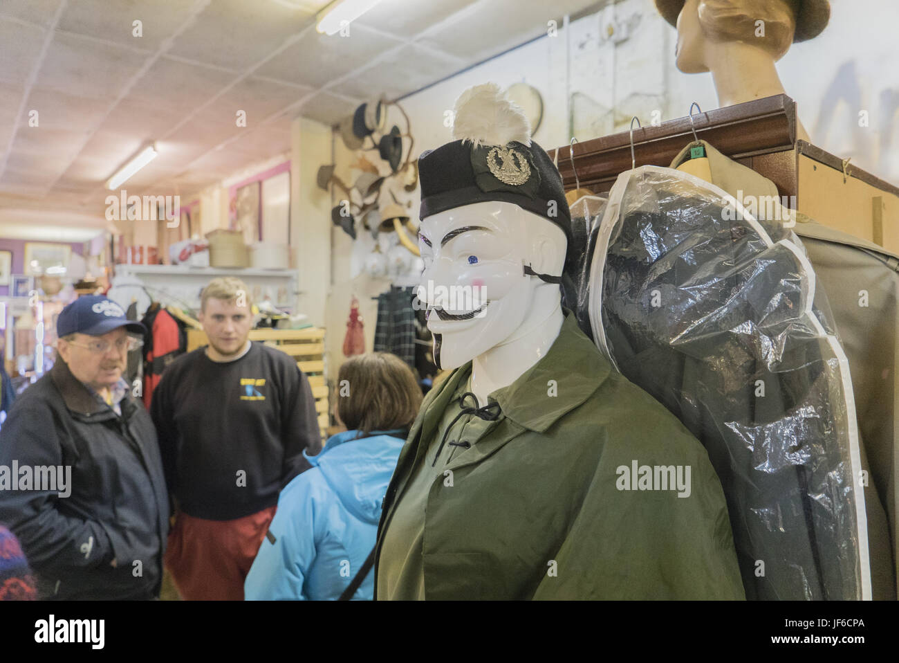 Il Barras Mercato delle Pulci a Glasgow Foto Stock