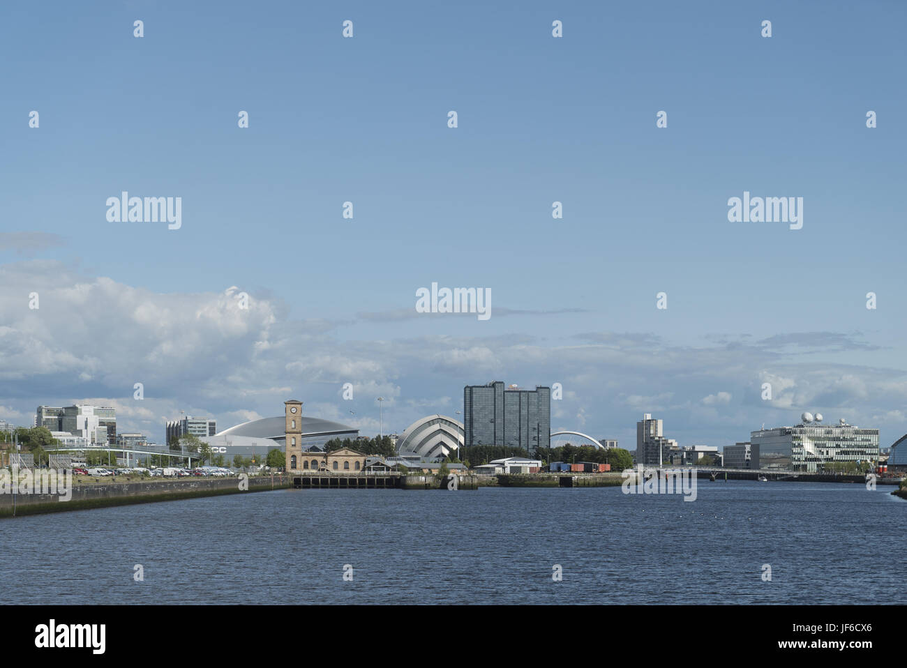 Waterfront Glasgow Foto Stock