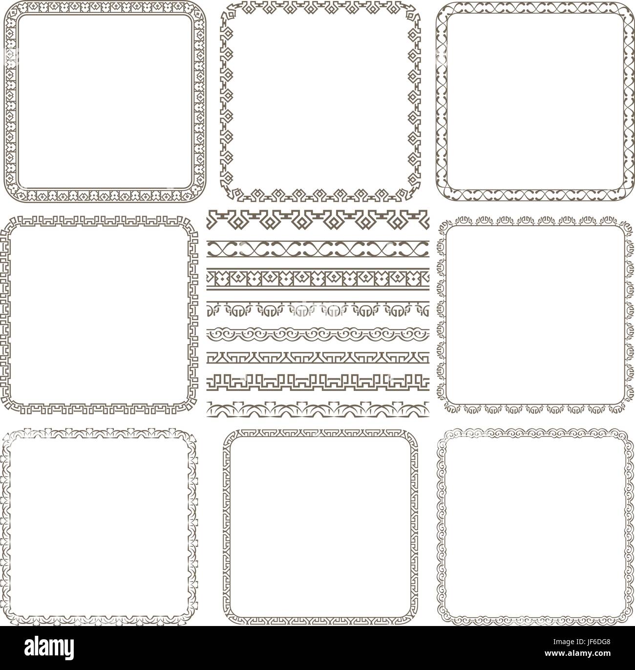 Saluto, arte, isolato, grafica vintage, ornamento, illustrazione, arredamento, Illustrazione Vettoriale