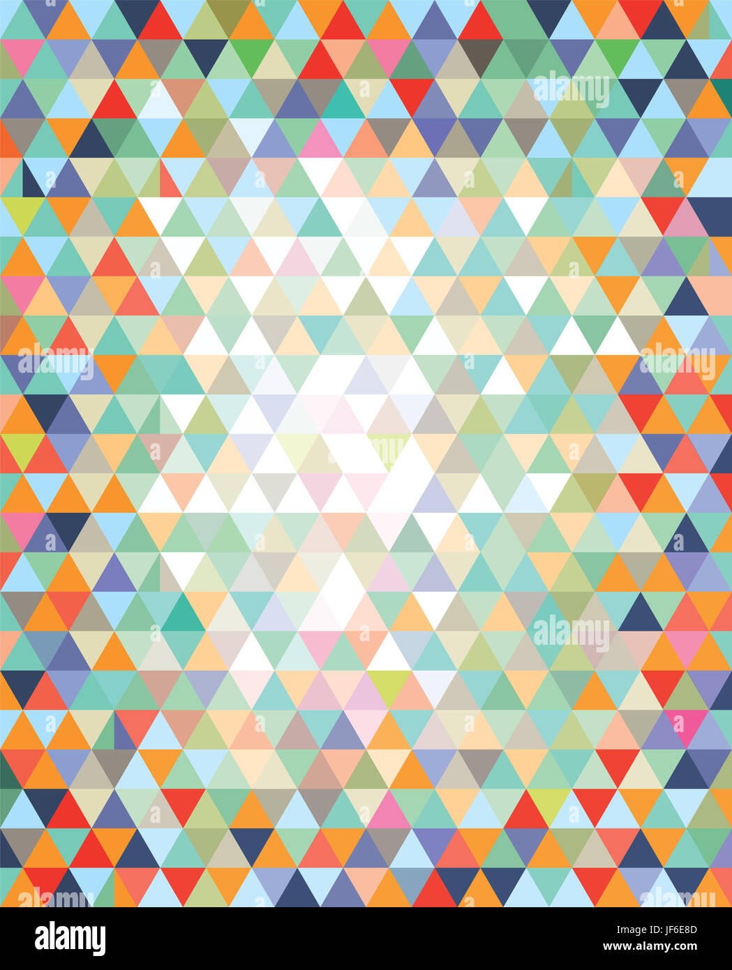 Colore di geometria frattale disegno astratto Foto Stock