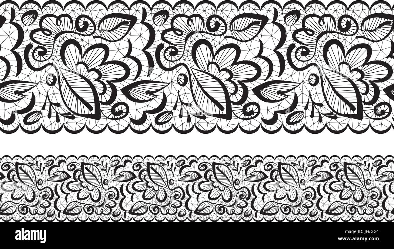 Bella, beauteously, Nizza, leaf, moda, grafica, fiori, piante, nero, Illustrazione Vettoriale