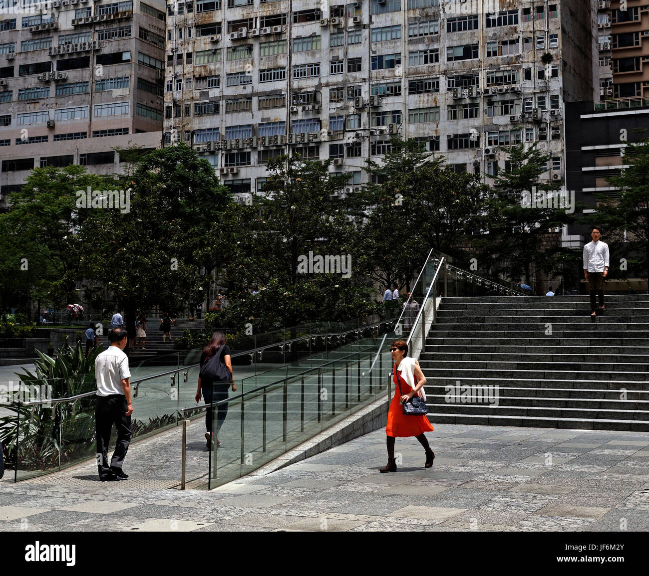 Parco Taikoo, Taikoo Shing, Hong Kong Foto Stock