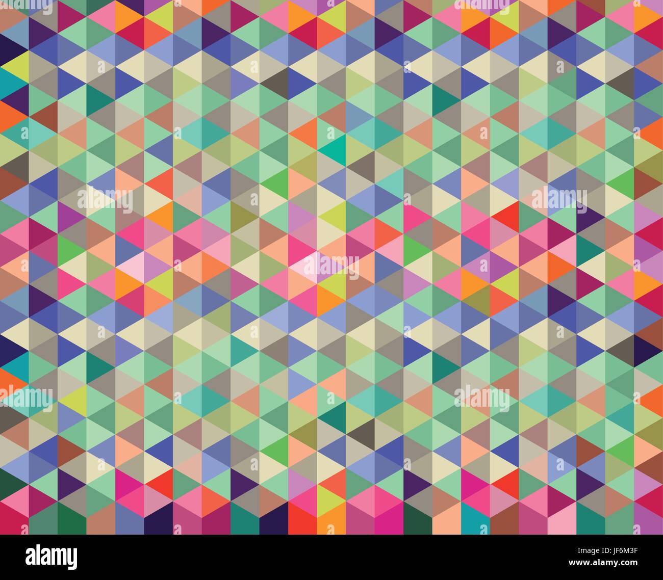 triangoli di colore Illustrazione Vettoriale