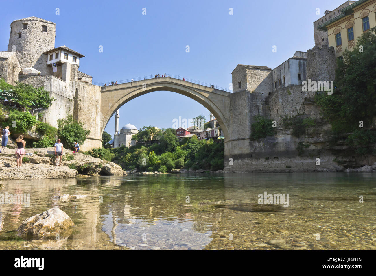 Mostar, Bosnia Erzegovina, Balcani, Europa Foto Stock