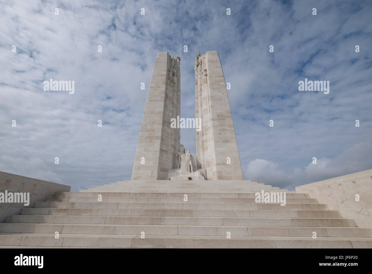 La Canadian National Vimy Memorial, Francia Foto Stock