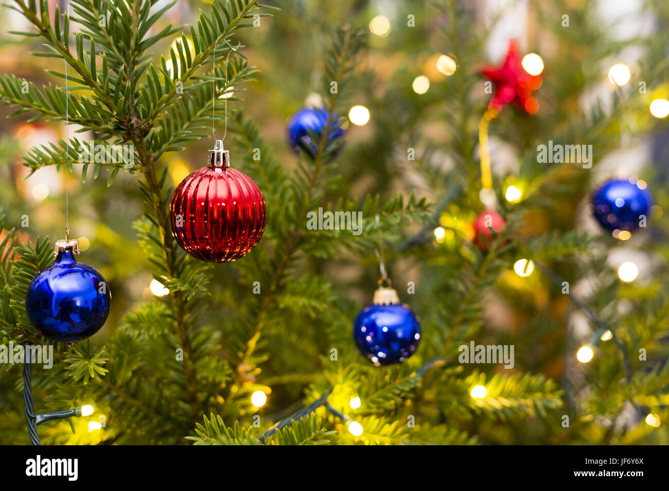 Albero di natale atmosferico immagini e fotografie stock ad alta