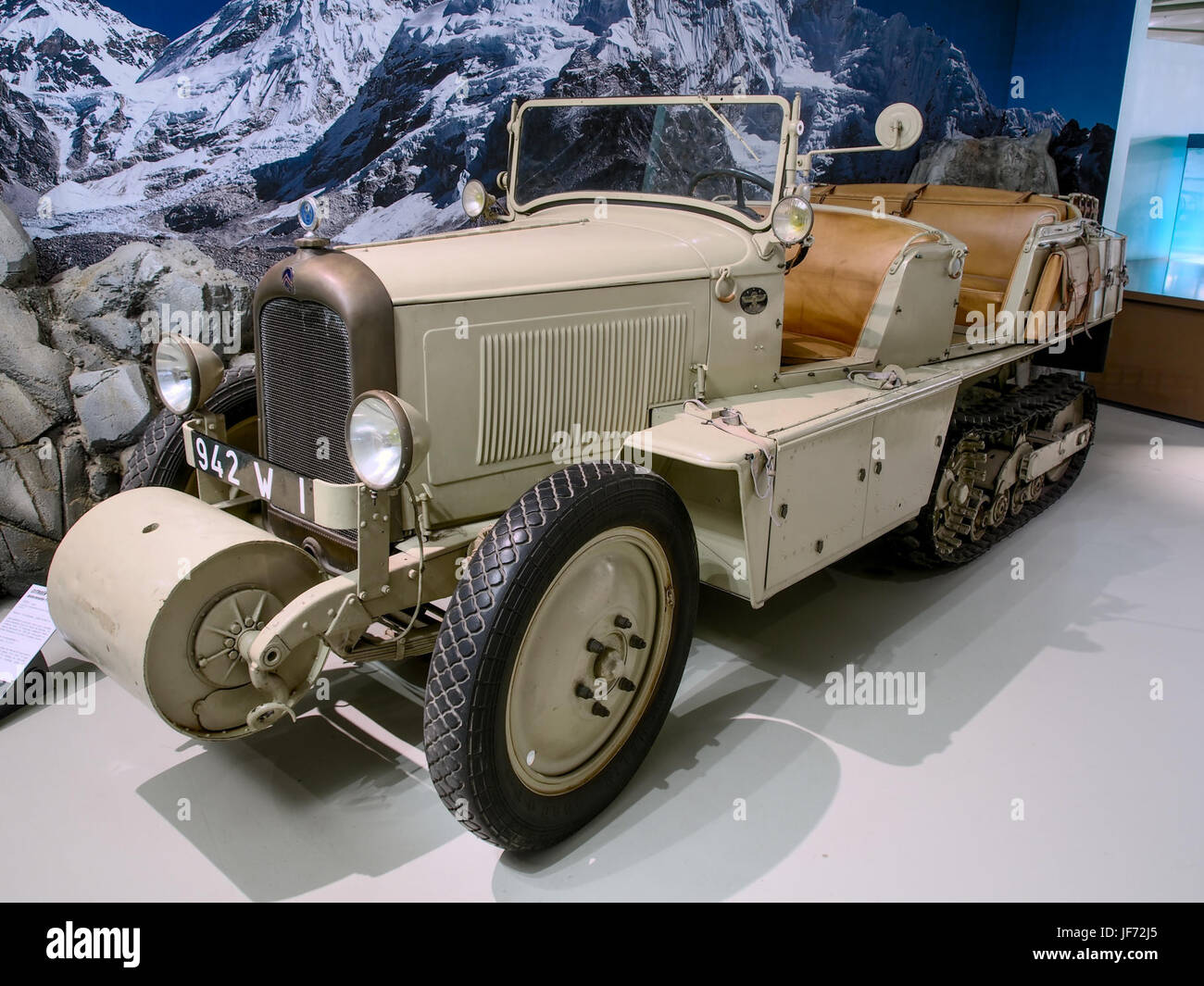 1931 Citroën Autochenille P17 Croisière Jaune Foto Stock