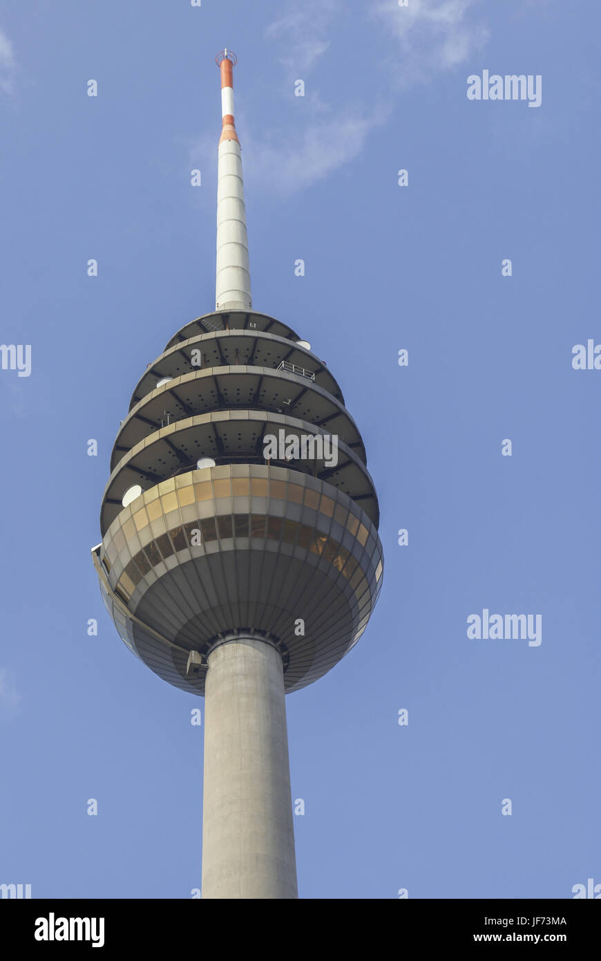 Torre di telecomunicazione a Norimberga, Germania Foto Stock