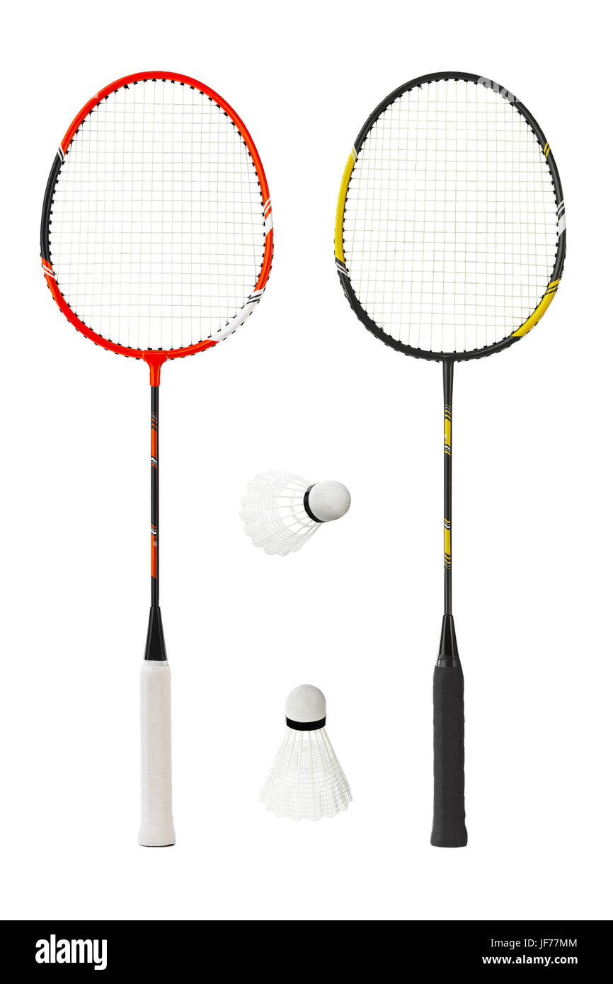 Badminton racchetta Foto Stock
