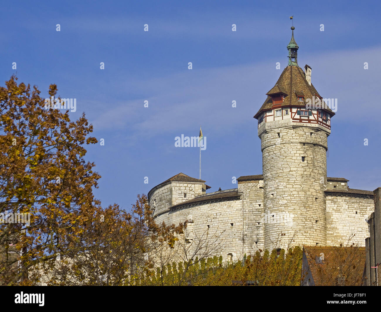 Munot Schaffhausen, Svizzera Foto Stock