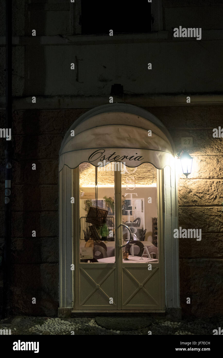 Osteria, noli, liguria, Italia Foto Stock