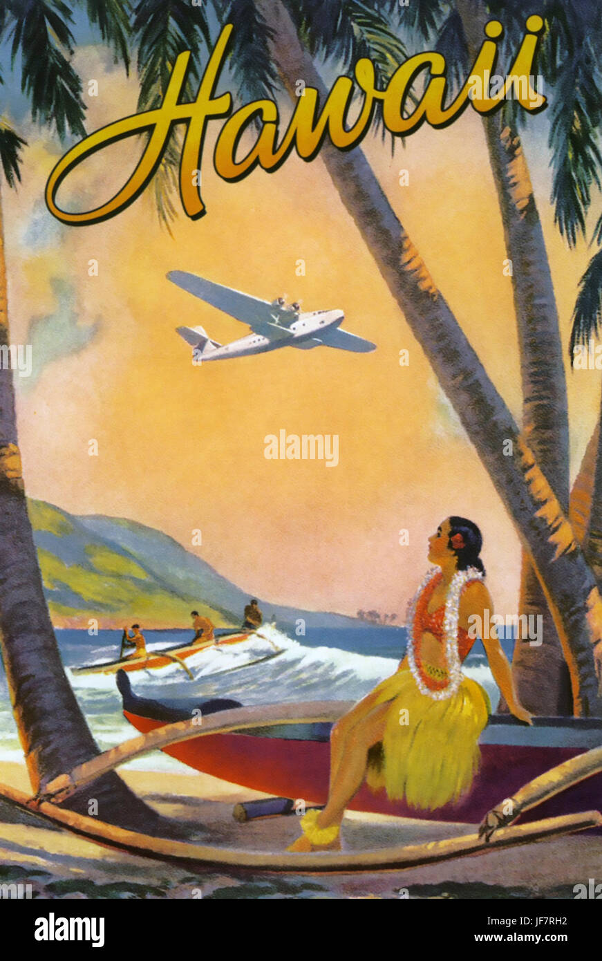 HAWAII poster promozionali circa 1935 Foto Stock