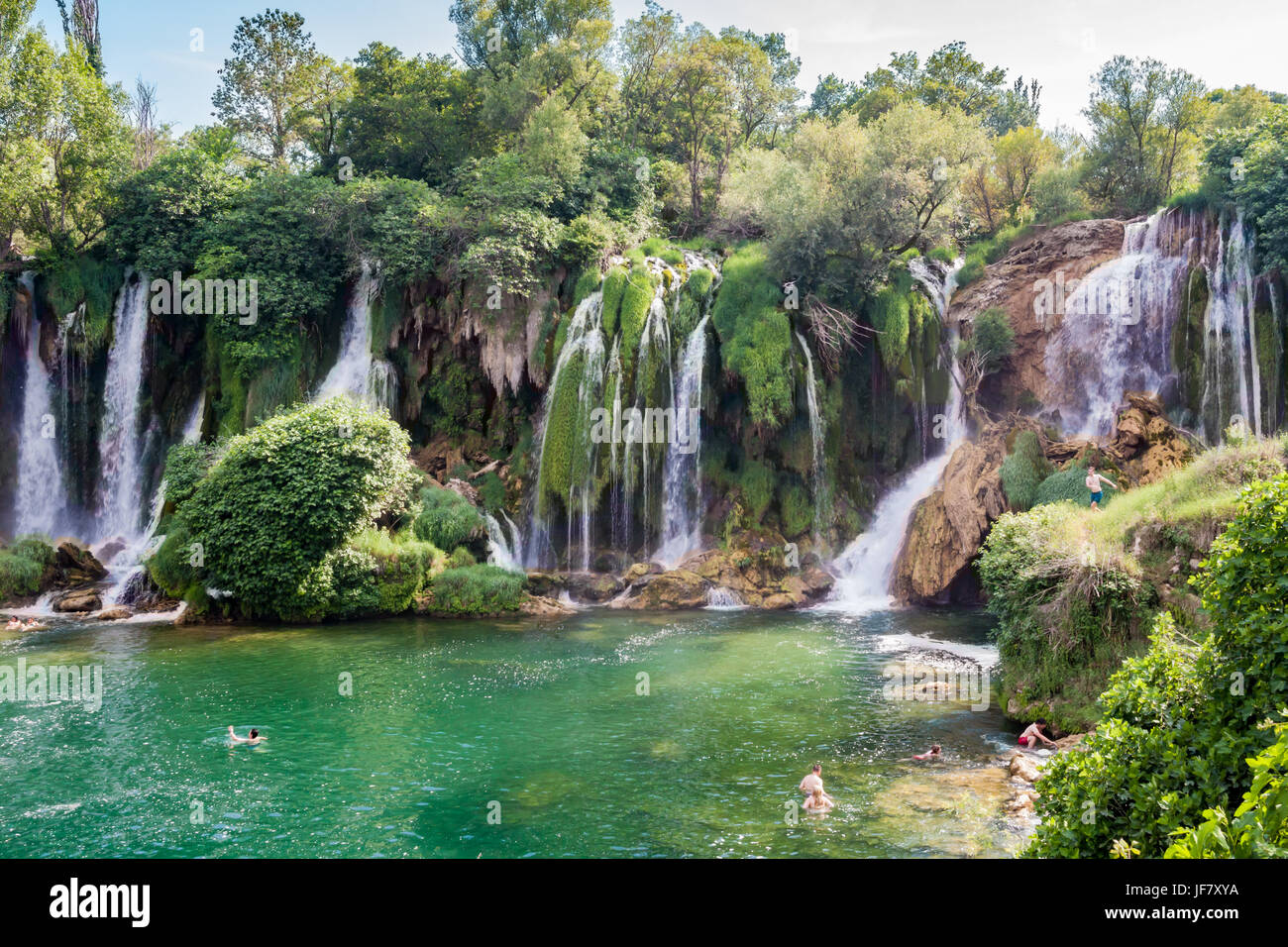 Cascate Di Kravice Bosnia E Erzegovina Ljubuski Foto Stock Alamy