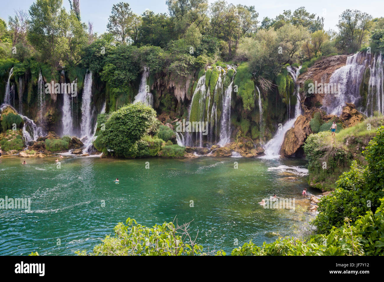 Cascate di Kravice, Bosnia e Erzegovina, Ljubuski Foto stock - Alamy