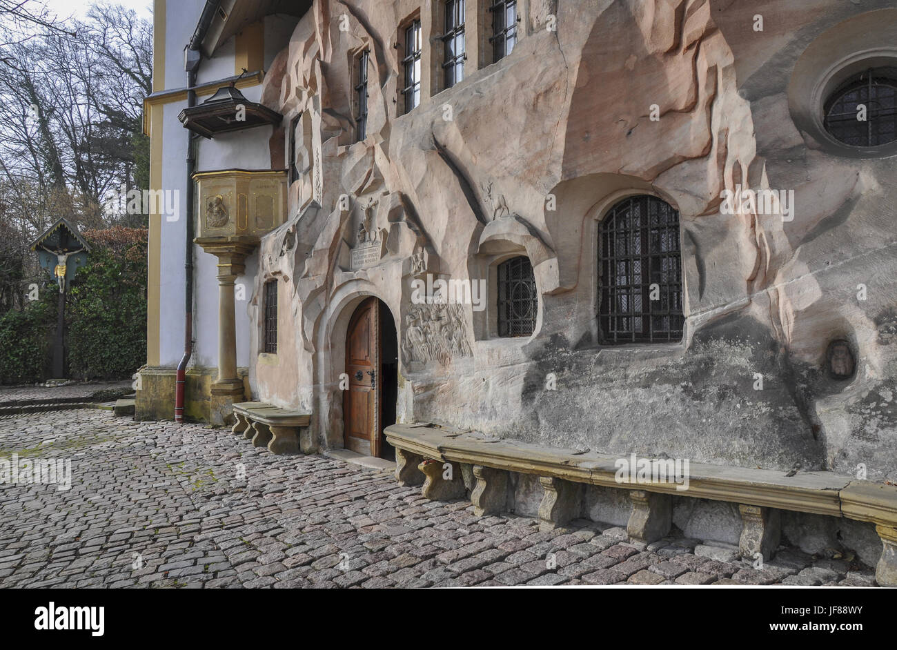 Cappella di pellegrinaggio in Schwaebisch Gmuend Foto Stock